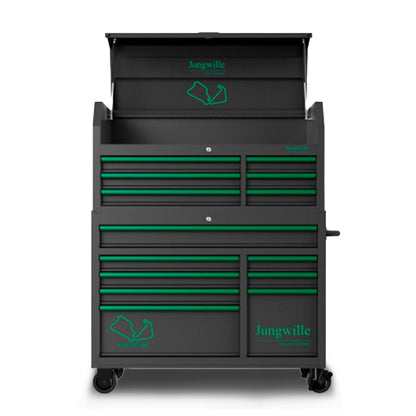 Wózek warsztatowy Jungwille Silverstone 14/11, 454 elementy - GGM Tools