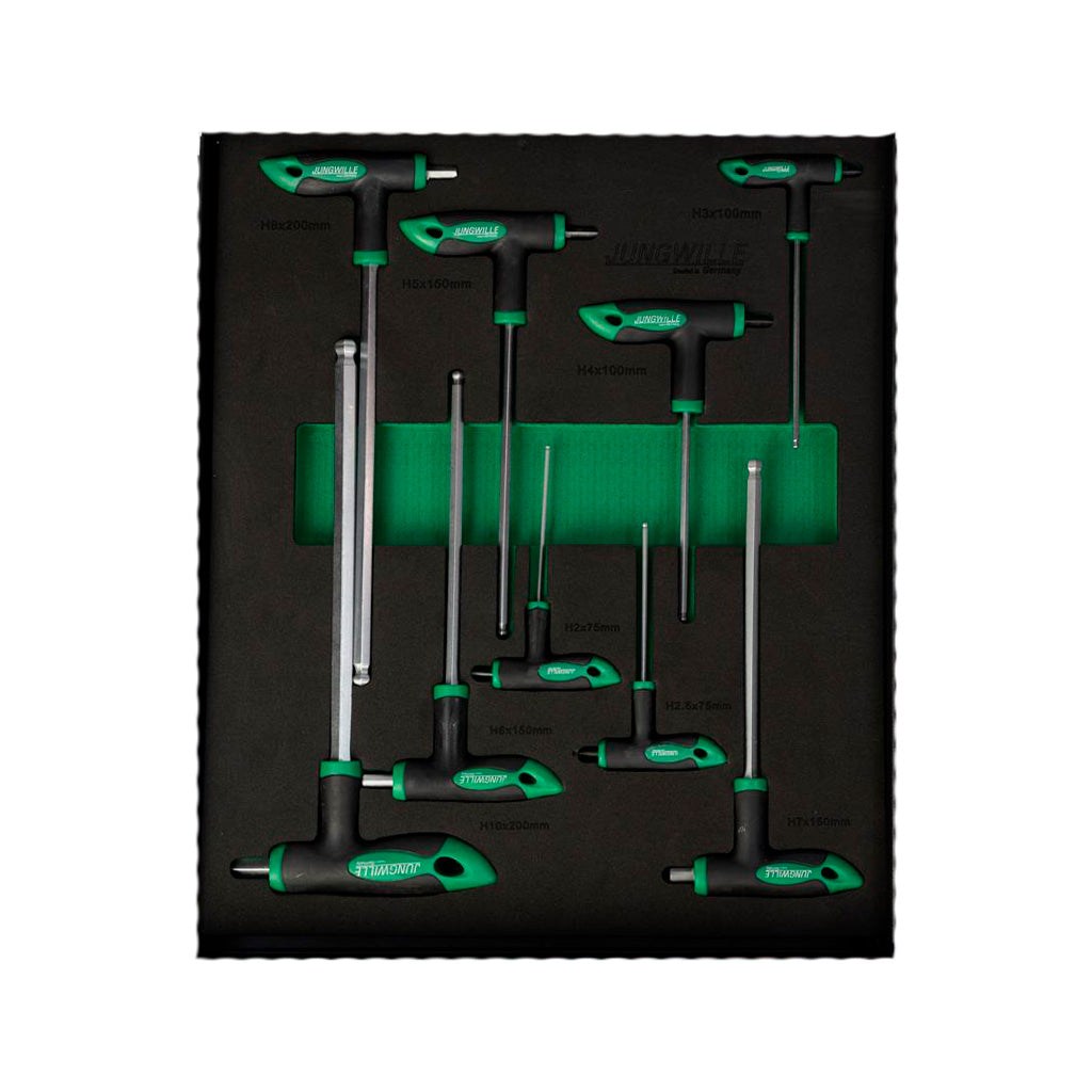 Wózek warsztatowy Jungwille Silverstone 14/11, 454 elementy - GGM Tools