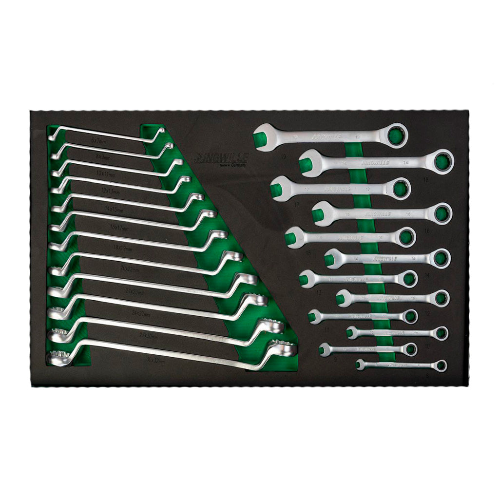 Wózek warsztatowy Jungwille Silverstone 14/11, 454 elementy - GGM Tools