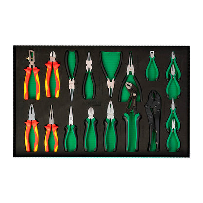 Wózek warsztatowy Jungwille Silverstone 14/11, 454 elementy - GGM Tools