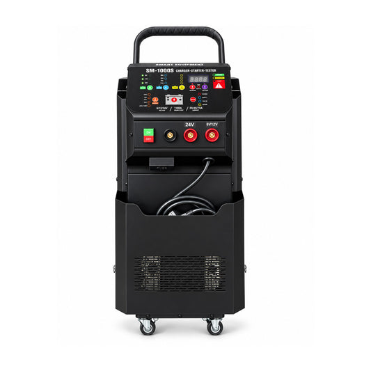 Prostownik z rozruchem Smart Equipment SM-1000S widok od przodu