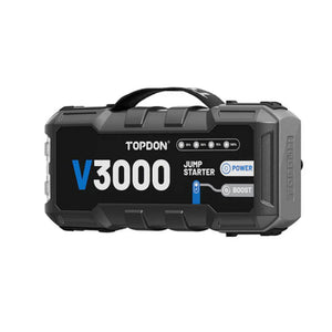 Urządzenie rozruchowe booster TOPDON V3000 z uchwytem.