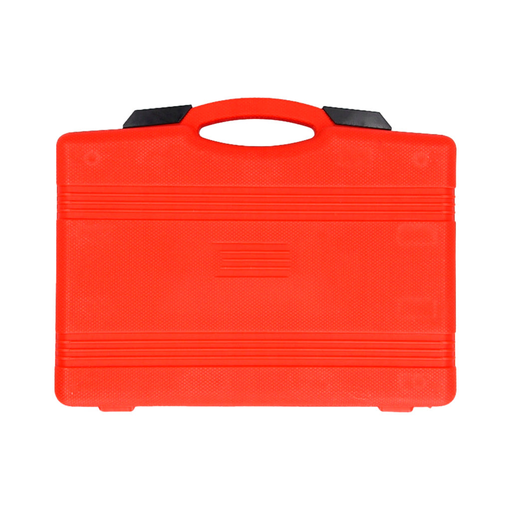 Walizka transportowa zestawu ściągaczy sworzni – trwałe etui z tworzywa sztucznego ułatwiające przechowywanie narzędzi warsztatowych