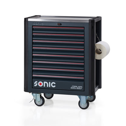 Servante d'atelier Sonic NEXT S9 – vue du corps de servante vide avec huit tiroirs