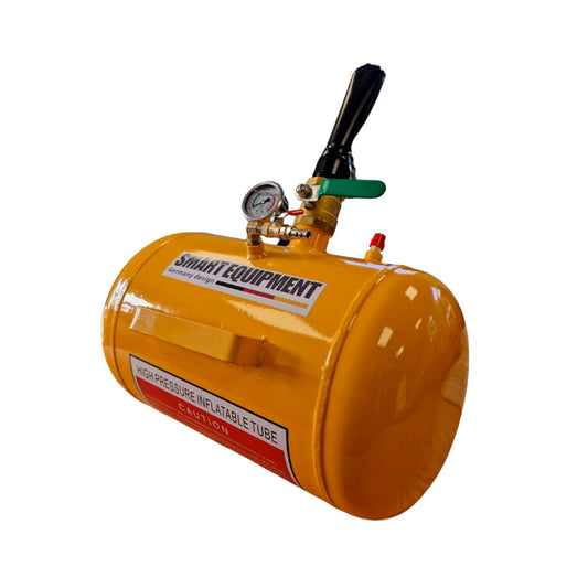 Zbiornik powietrza SMART EQUIPMENT 19 L – wysokociśnieniowy booster do opon samochodowych, dostawczych i rolniczych, stalowy zbiornik 20 bar do szybkiego osadzania stopki opony