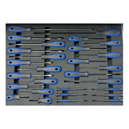 Zestaw wkretakow SP Tools 888 Series T850032 28 elementow we wkladzie EVA.